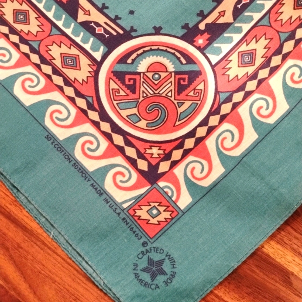 Vintage southwestern bandana